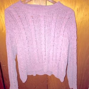 Light purple American Eagle soft knit sweater